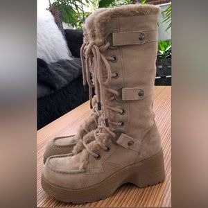 Aldos platform boots
